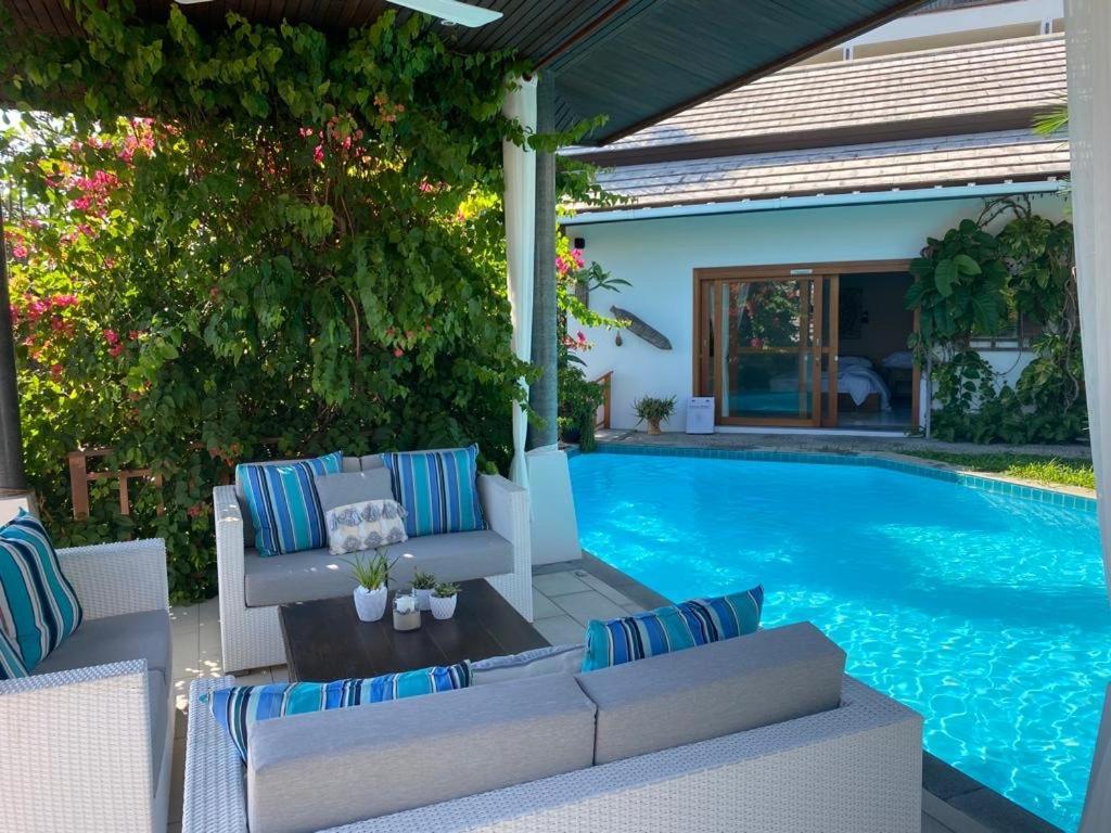 Samui Blu, Villa With Private Pool Choeng Mon エクステリア 写真